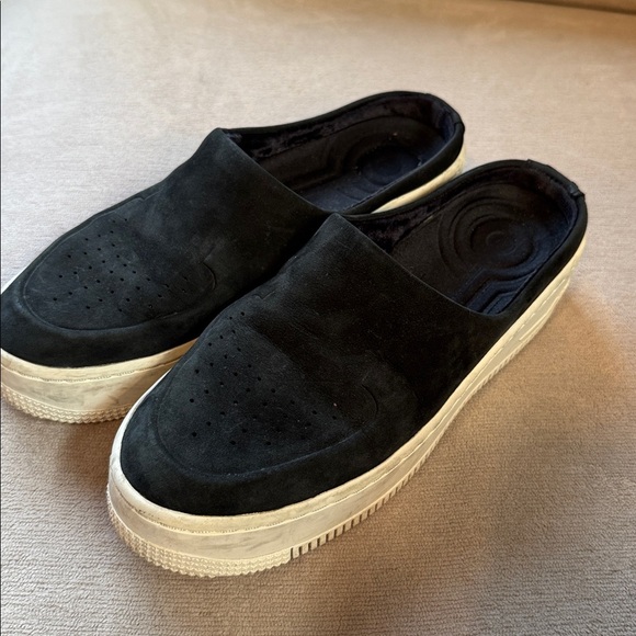Nike Air Force 1 Lover XX Premium black platform slip on on sneaker - Picture 2 of 7
